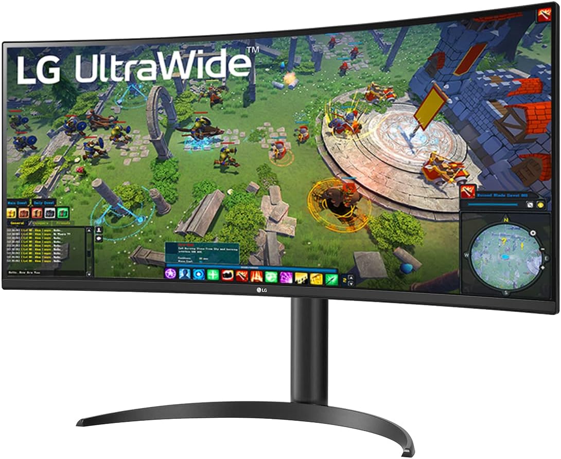 LG 34WP75CP Monitor 34 QHD UltraWide Curvo LED VA HDR 10, 3440x1440, 1 ms, AMD FreeSync Premium 160Hz, Audio Stereo 14W, HDMI 2.0 (HDCP 2.2), Display Port 1.4, USB-C, Flicker Safe, Nero LG 34WP75CP Monitor 34 QHD UltraWide Curvo LED VA HDR 10, 3440x1440, 1 ms, AMD FreeSync Premium 160Hz, Audio Stereo 14W, HDMI 2.0 (HDCP 2.2), Display Port 1.4, USB-C, Flicker Safe, Nero