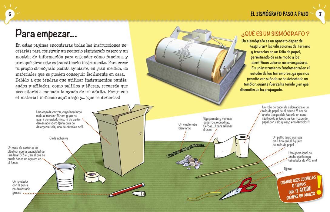 Construir un sismógrafo (Experia) (Spanish Edition)