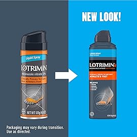Lotrimin AF Athlete\'s Foot Liquid Spray, Miconazole Nitrate 2%, Proven Clinically Effective Treatment of Most Athlete\'s Foot, 4.6 Ounce (Pack of 3)