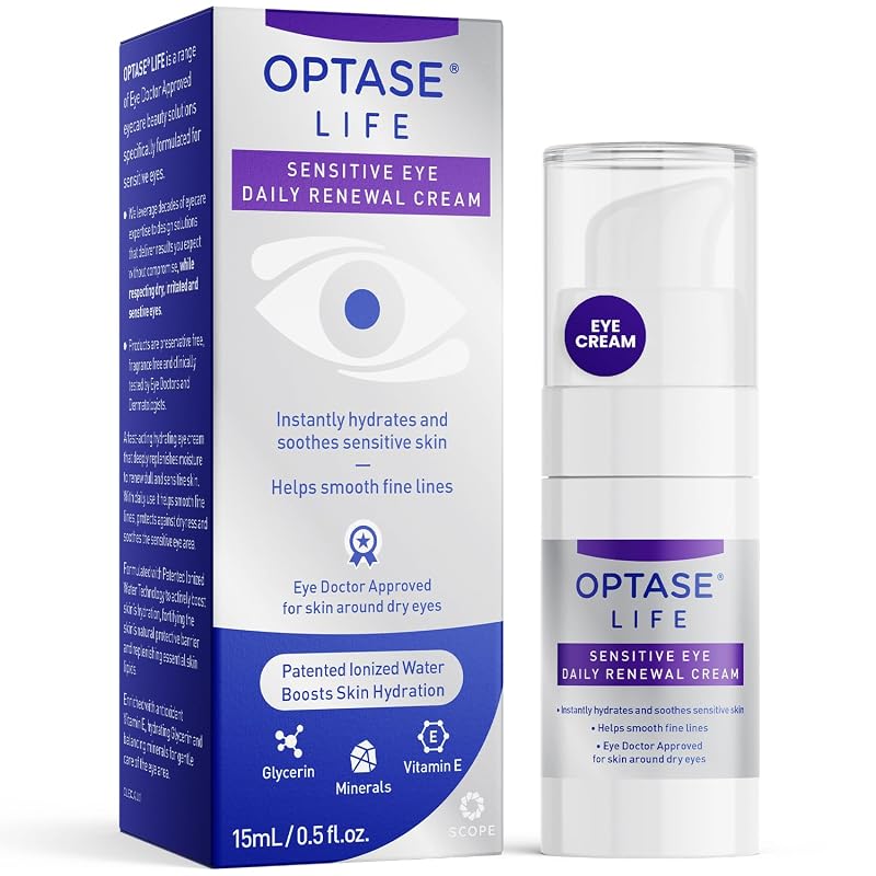 Optase LIFE Creme para a Região dos Olhos, 15 mL