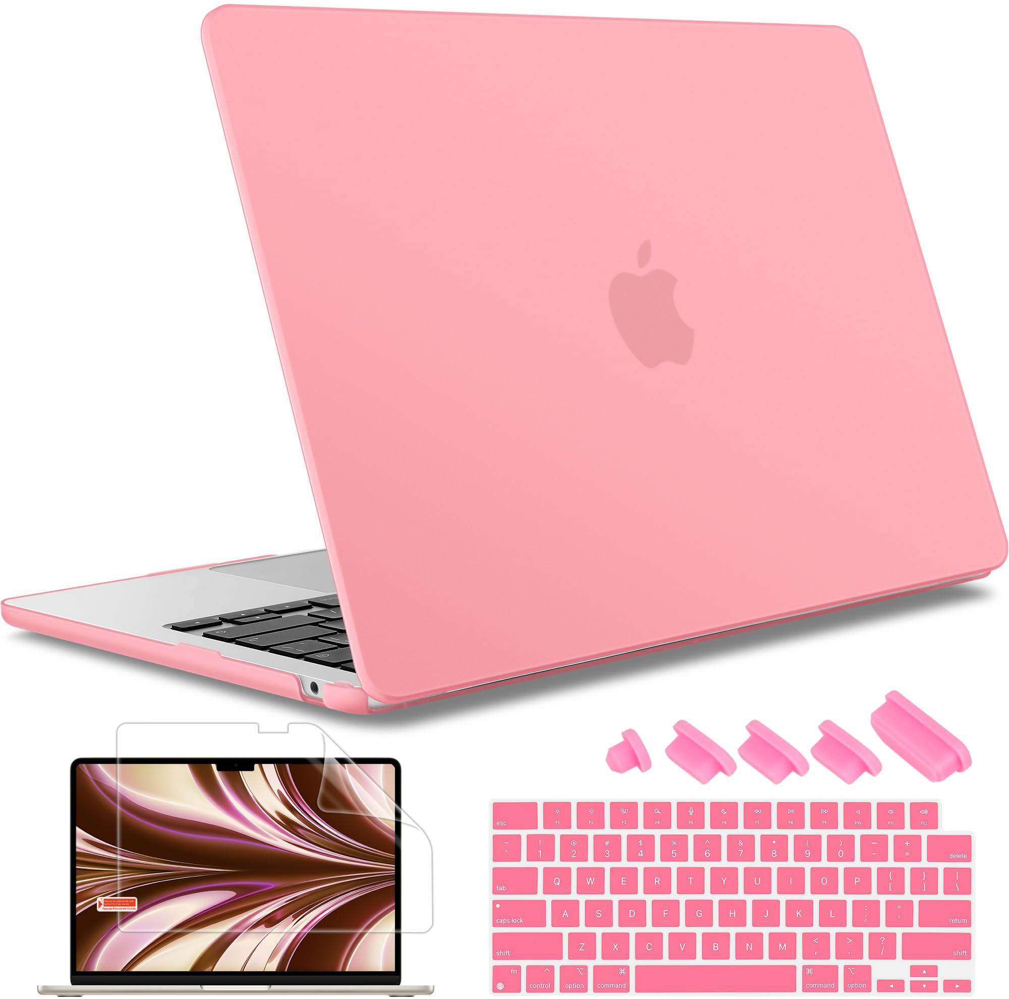 May Chen for M4 MacBook Air 13.6 inch Case 2025 2024 2023 2022 Release A3240 M3 A3113 M2 A2681, Plastic Hard Shell Case for MacBook Air 13.6" with