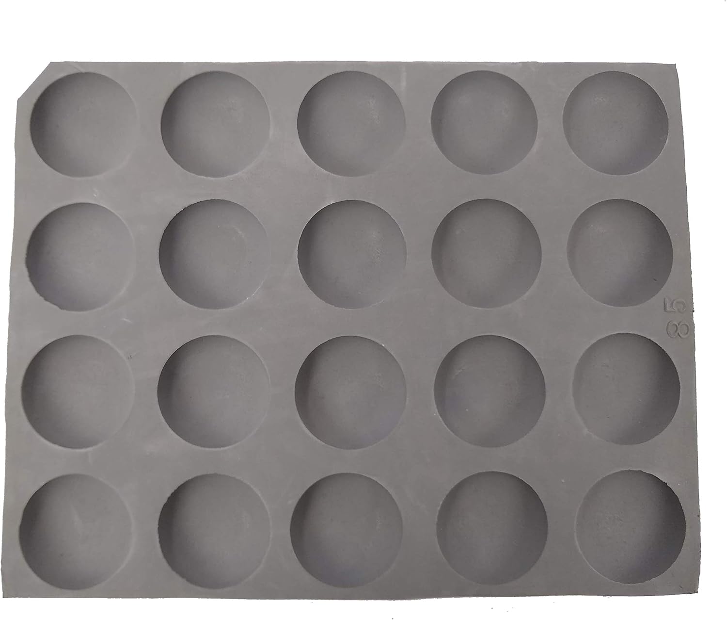 Mint Rubber Candy Mold - 20 Cavity