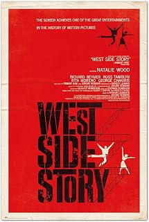 Grupo Erik West Side Story Poster - 36 x 24 in / 91.5 x 61 cm, Movie Gifts | Shipped Rolled Up - Cool Posters, Art Poster, Wall Posters & Prints | Movie Art, Film Wall Decor