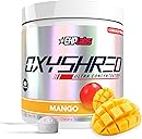 EHP Labs OxyShred Pre Workout Powder - Preworkout Powder with L Glutamine & Acetyl L Carnitine, Energy Boost Drink - Mango, 60 Servings