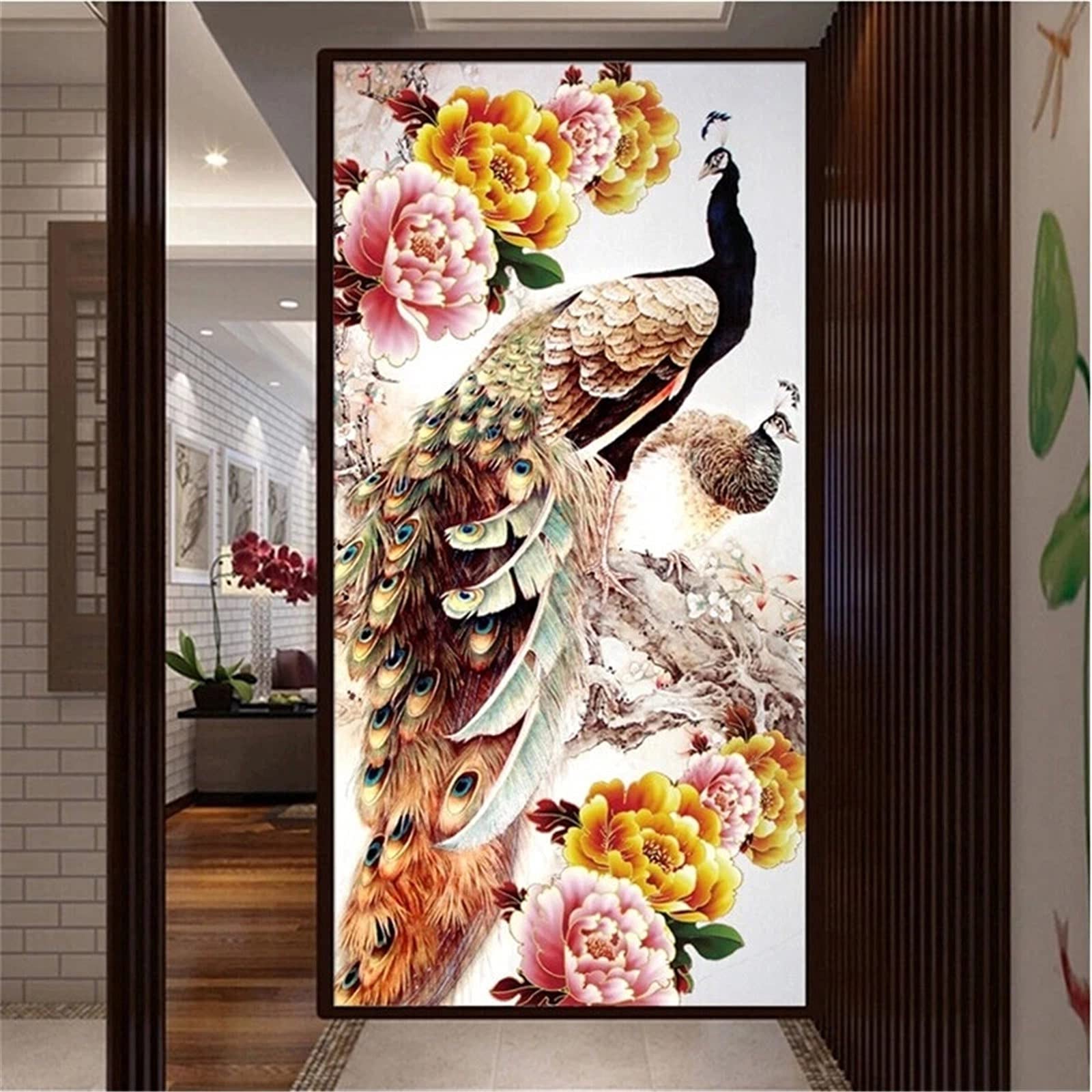Broderie Diamant 5D DIY Grand Format pour Décoration Murale Salon et Chambre