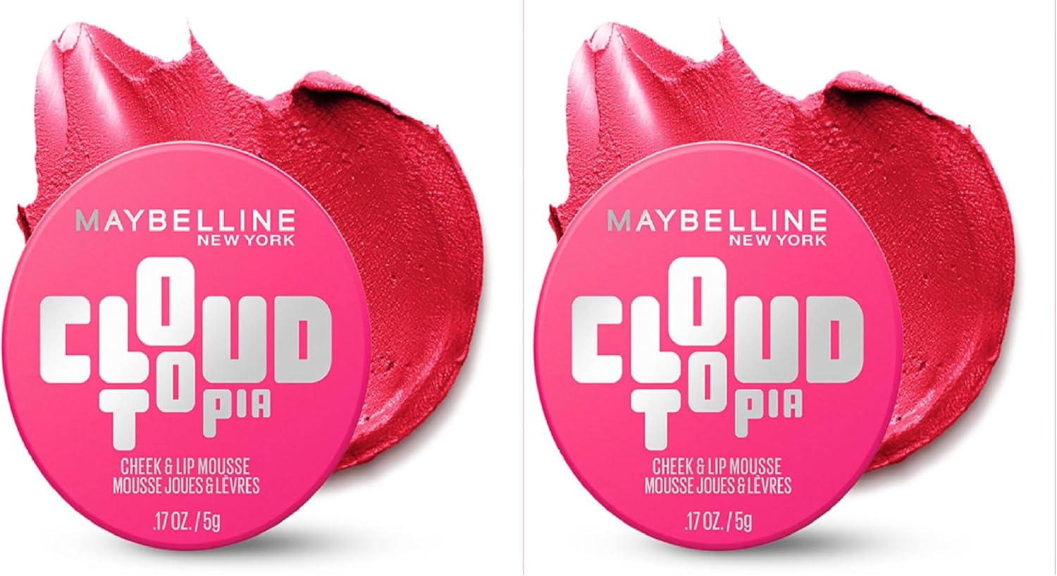 Maybelline New York Cloudtopia Köpük Dokulu Mat Allık 04 Pink Daydream (2 paketi)