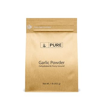Pure Original Ingredients, Garlic Powder Bulk, 1 Lb | For cooking, baking, and seasoning