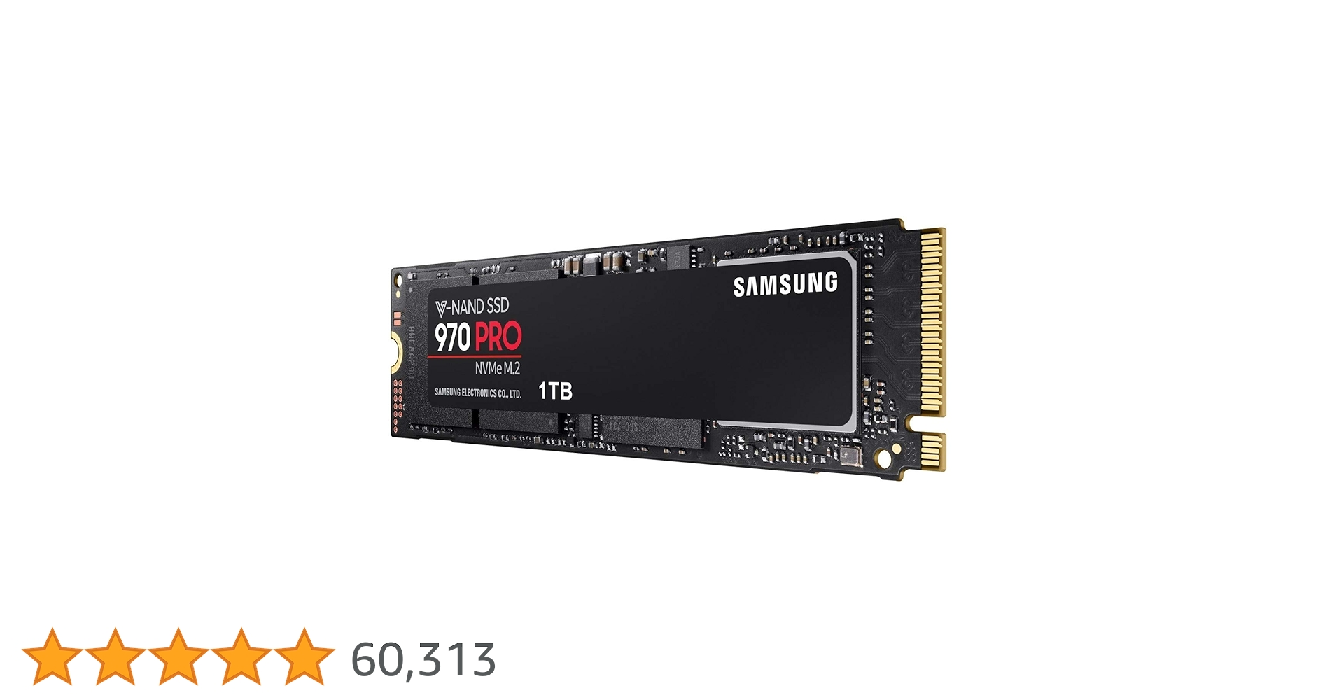 Samsung 970 PRO 1 TB PCIe NVMe M.2 (2280) Internal Solid State Drive (SSD) (MZ-V7P1T0) Samsung 970 PRO 1 TB PCIe NVMe M.2 (2280) Internal Solid State Drive (SSD) (MZ-V7P1T0)