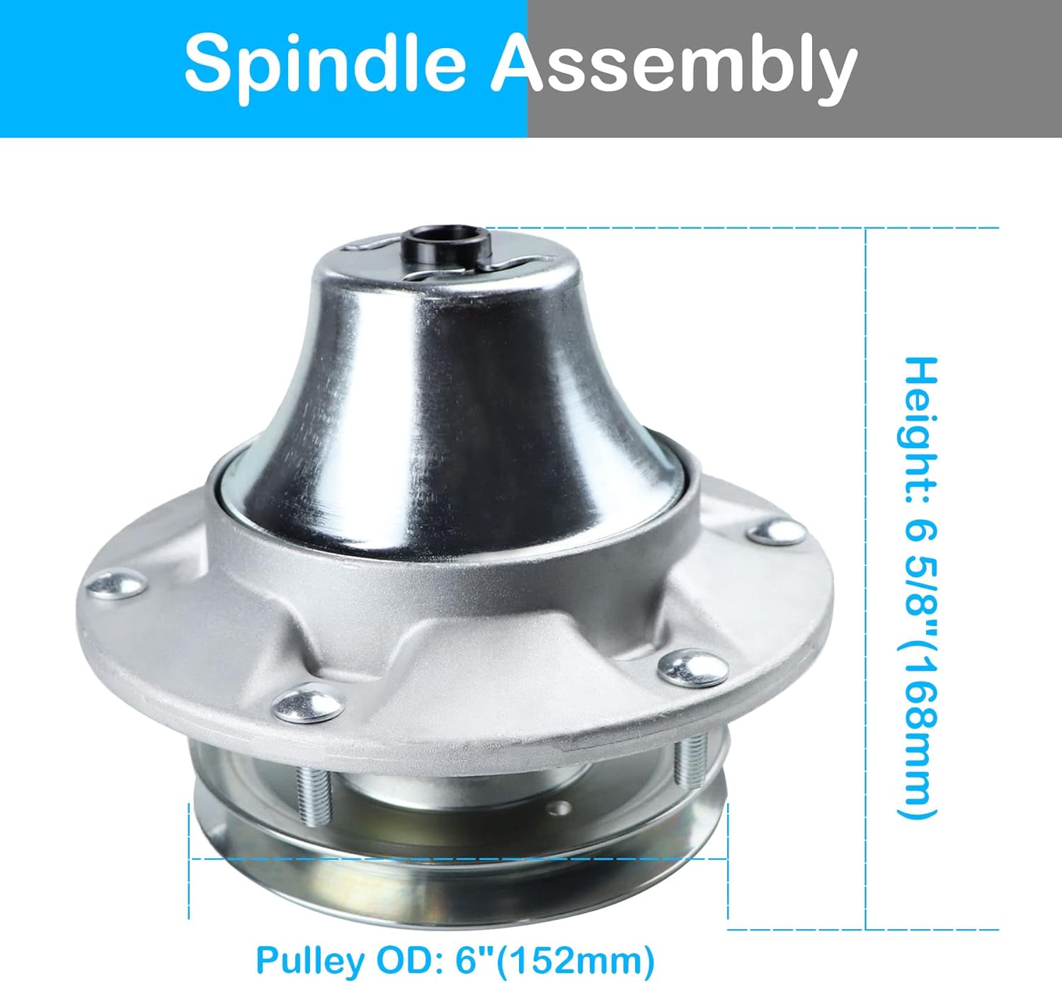 Spindle Assembly TCA13807 Fits for John Deere 60 inch Deck X Series 737 757 1550 1570 1575 4410 AM124339 TCU39458 TCA25832