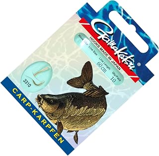 Gamakatsu Carp LS-3310 Karpfenhaken 60cm, 10er