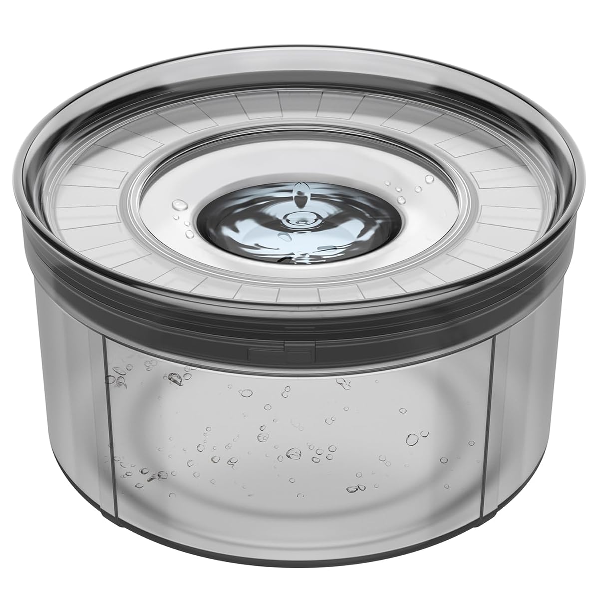 Techphardo 1Gallon No Spill Dog Water Bowl-3.8L Large Capacity, BPA-Free,