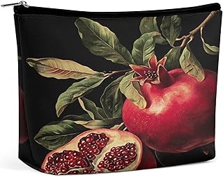 Pomegranate Fruit Makeup Bag, Travel Toiletry...
