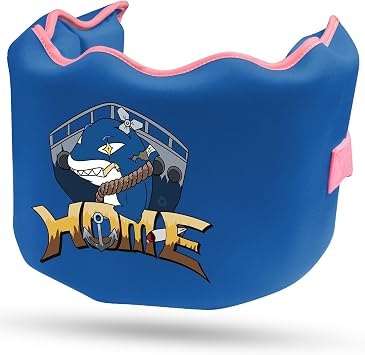 Toddler Swim Belt for Kids 2-6 Years Boys Girls Swim Trainer 33-66 lbs Adjustable Back Float Belt Water Safety Training Floaties for Pool Beach