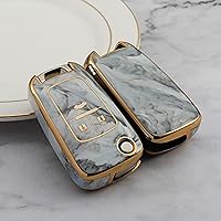 Vista 4 de TPU Jade Pattern Car Key Cover Case, for Buick for Aveo Trax for Opel Astra Corsa H J G Meriva Zafira Antara
