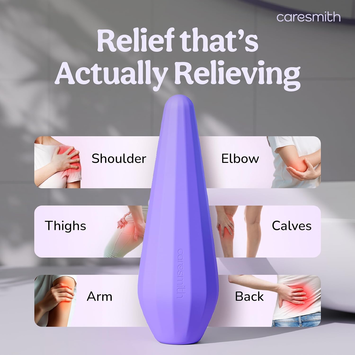 Caresmith Body Wave Solo Massage | Deep tissue relief from muscle pain | Massage machine for pain relief | Waterproof, Travel Friendly and Rechargible | Long -lasting battery life Caresmith Body Wave Solo Massage | Deep tissue relief from muscle pain | Massage machine for pain relief | Waterproof, Travel Friendly and Rechargible | Long -lasting battery life