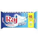 Raj 2-in-1 Laundry Soap Bar for Clothes 1Kg(200g x5 Bars) | Tough Stain Removal & Built-in Optical Brighteners | Vegetable Oil Detergent Bar for Indian Households gallery image