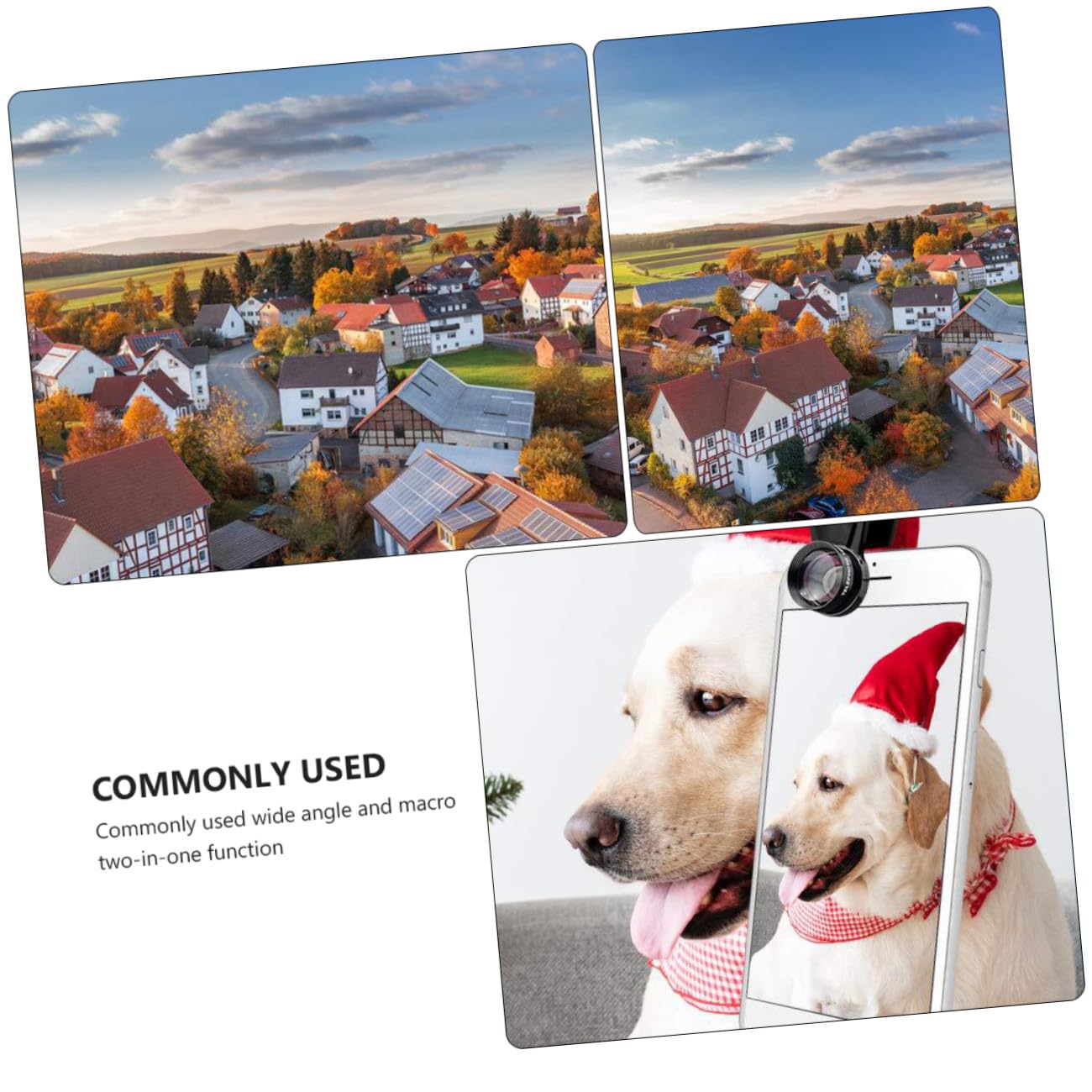 Set Di Obiettivi Per Telefono Grandangolare 0.63x Obiettivo Fotografico Esterno Per Smartphone Per Scattare Foto Di Piccoli Oggetti in Dettaglio