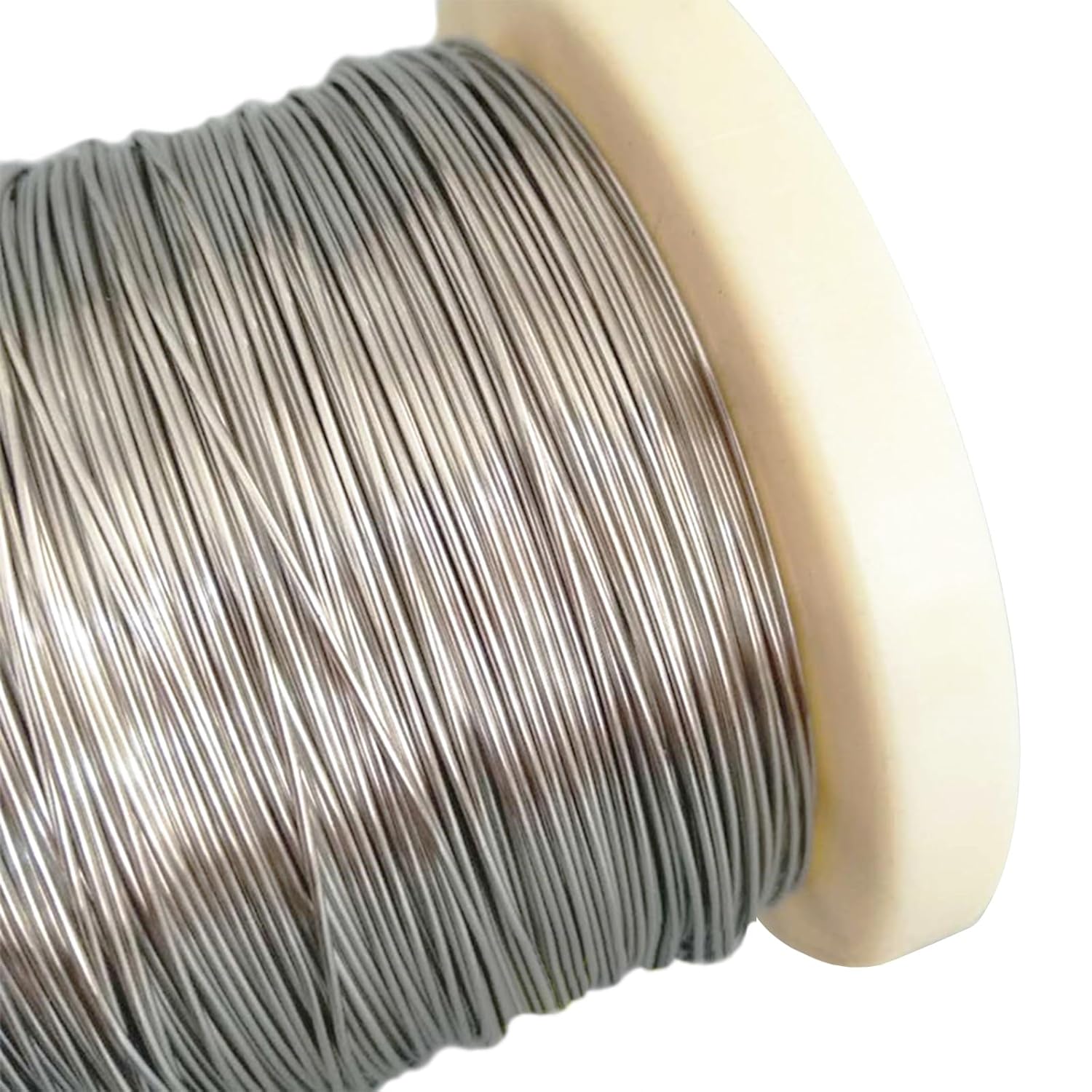 Pure Nickel Wire Diameter 0.1mm Length 5m/16.4ft, 99.9% Purity Nickel Wire for Manufacturing and Scientific Experiments
