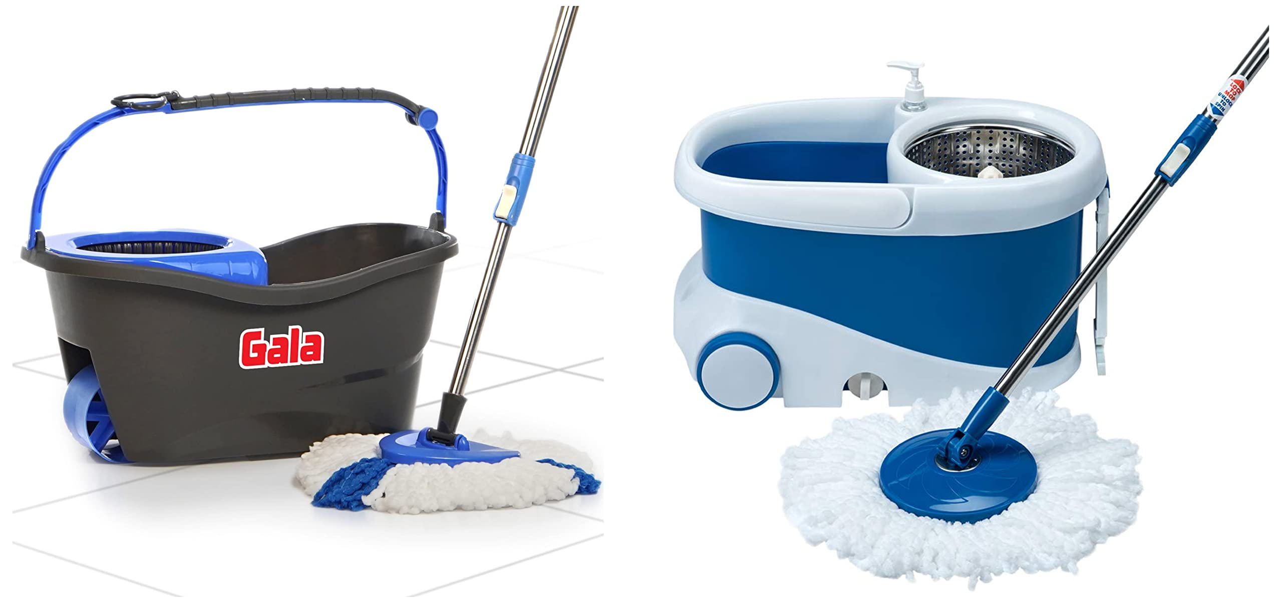 Buy Gala Turbo Spin Mop that removes over 99 bacteria, with Easy