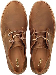 Scarpe Clarks Clarkwood Low Uomo - In Pelle Con Suola In Gomma, Comfort E Stile Casual