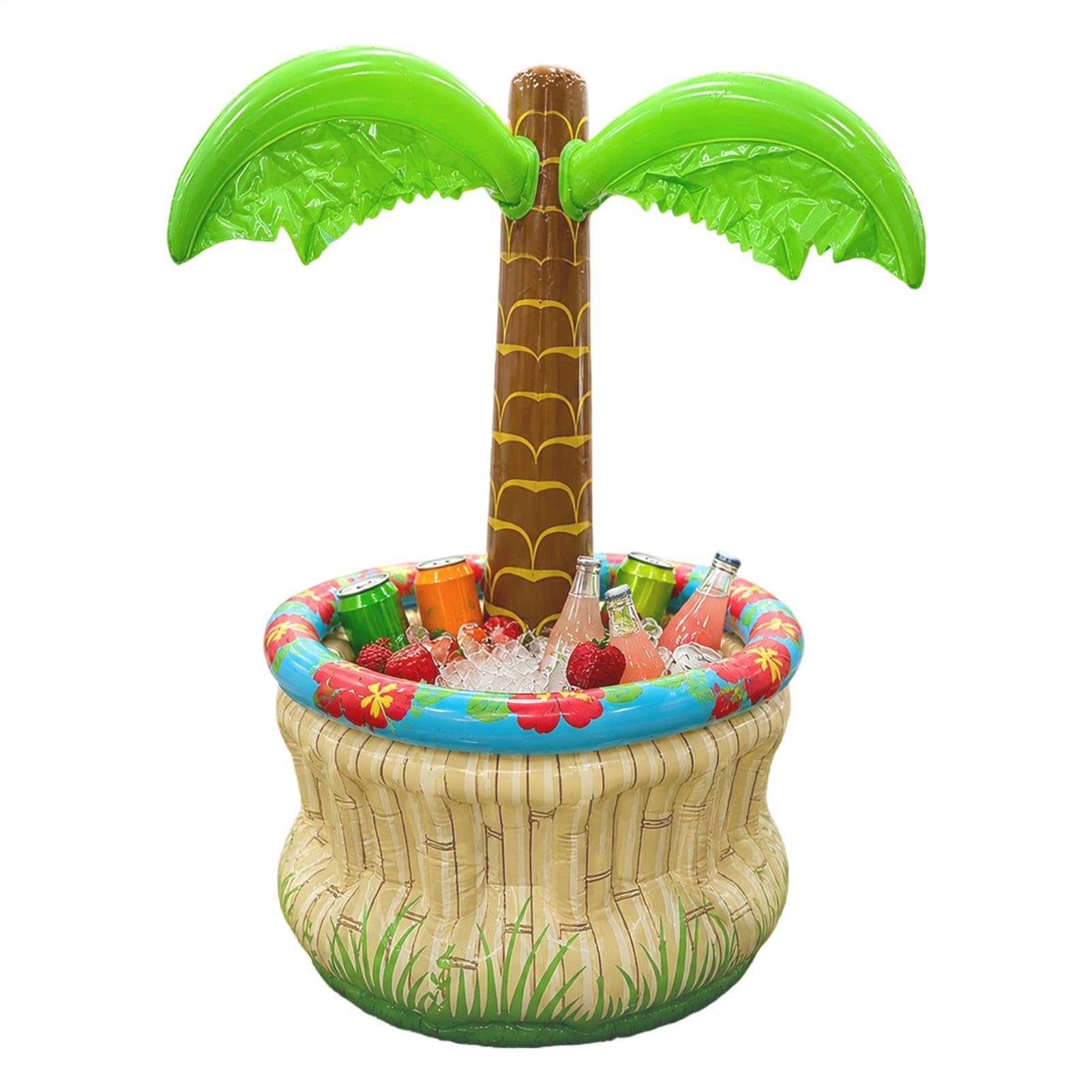Bandeja acuática inflable para fiestas en la playa y natación de verano en albercas