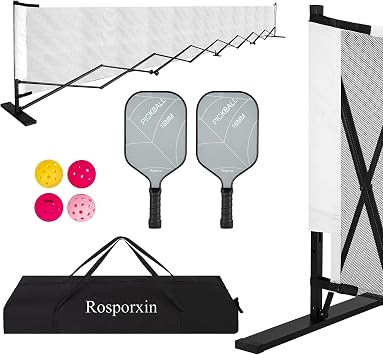 Pickleball Paddles Set of 2 - Lightweight, Durable, Beginner-Friendly Racket Design