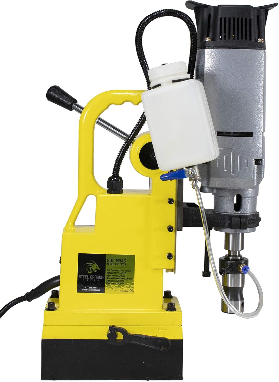 Steel Dragon Tools Magnetic Drill Press with 1-3/4 inch Boring Diameter & 2700 LBS Magnetic Force