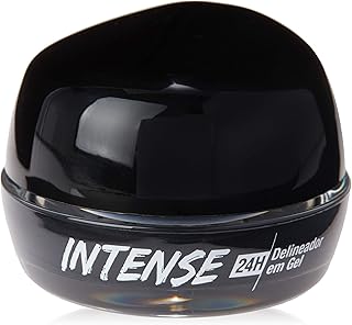 Intense 24H Delineador Gel Blackout, Rk By Kiss, Preto