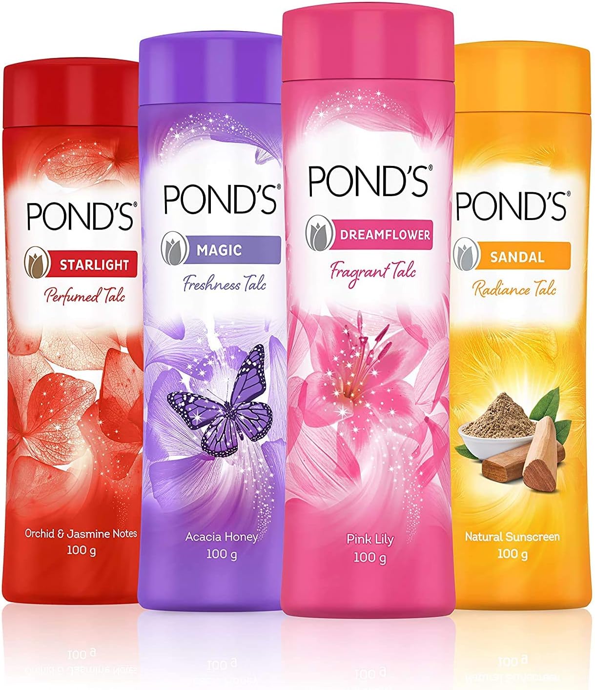 POND'S Starlight Talc 50g, Pack of 1