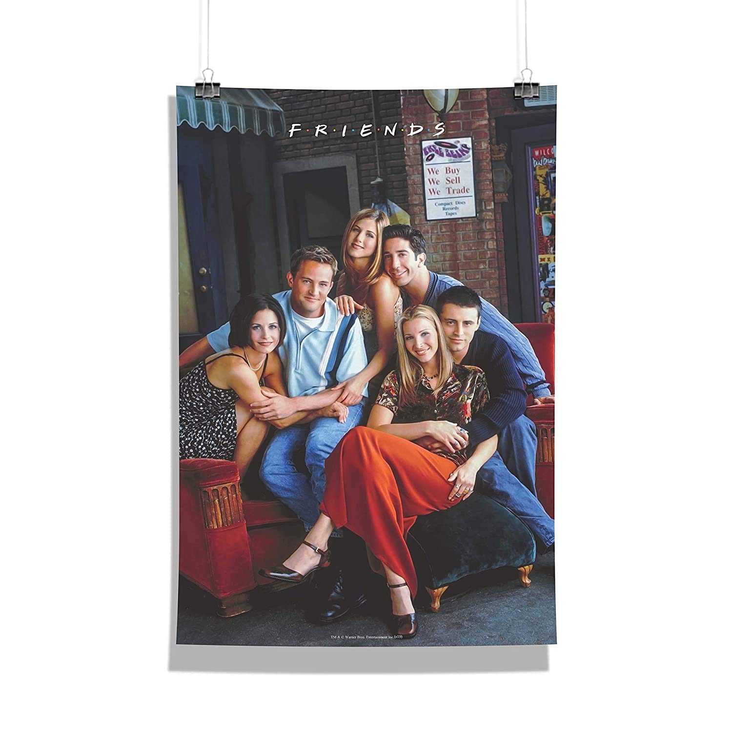 MC SID RAZZ Plastic, Paper On The Couch Wall Poster, Multicolour, Printed, 12 x 18 INCH