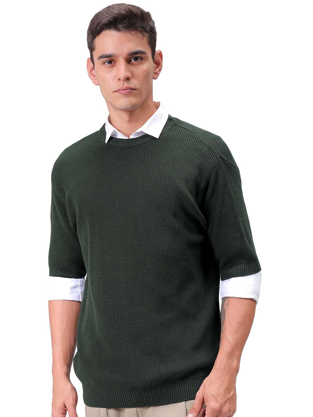 the indian garage co Men's Cotton Crew Neck Sweater-picture-40