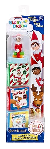 Little Tikes The Elf on The Shelf Santaverse North Pole Friends Collection, Storytime, Books, Audio Play Character, Gift and Toy for Toddlers and Kids Girls Boys Ages 3+ Years