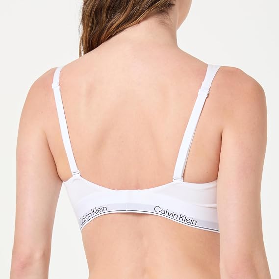 Calvin Klein Women's Full Cup Unlined Traingle Scoop Lv00qf8583 Triangle