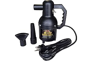 METROVAC Air Force Blaster Sidekick - Powerful Car Cleaner and Compact Air Duster