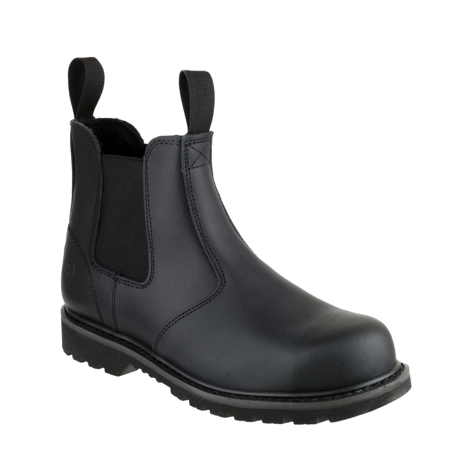 Amblers Unisex Steel FS5 Pull On Dealer Boot/Damskie męskie buty (30 EU) (czarne)