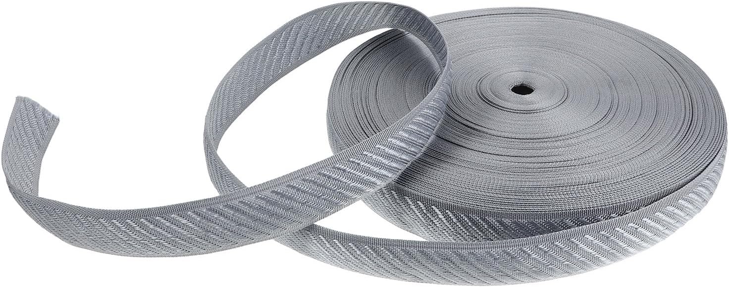 FIXOSHEE 1 Roll Car Carpet Binding Ribbon Bias Tape 1.4 Inch X 109 Yards Polypropylene Rug Edge Binding Webbing Ribbon for Car Rug Edge Repair Projects and DIY Craft Sewing