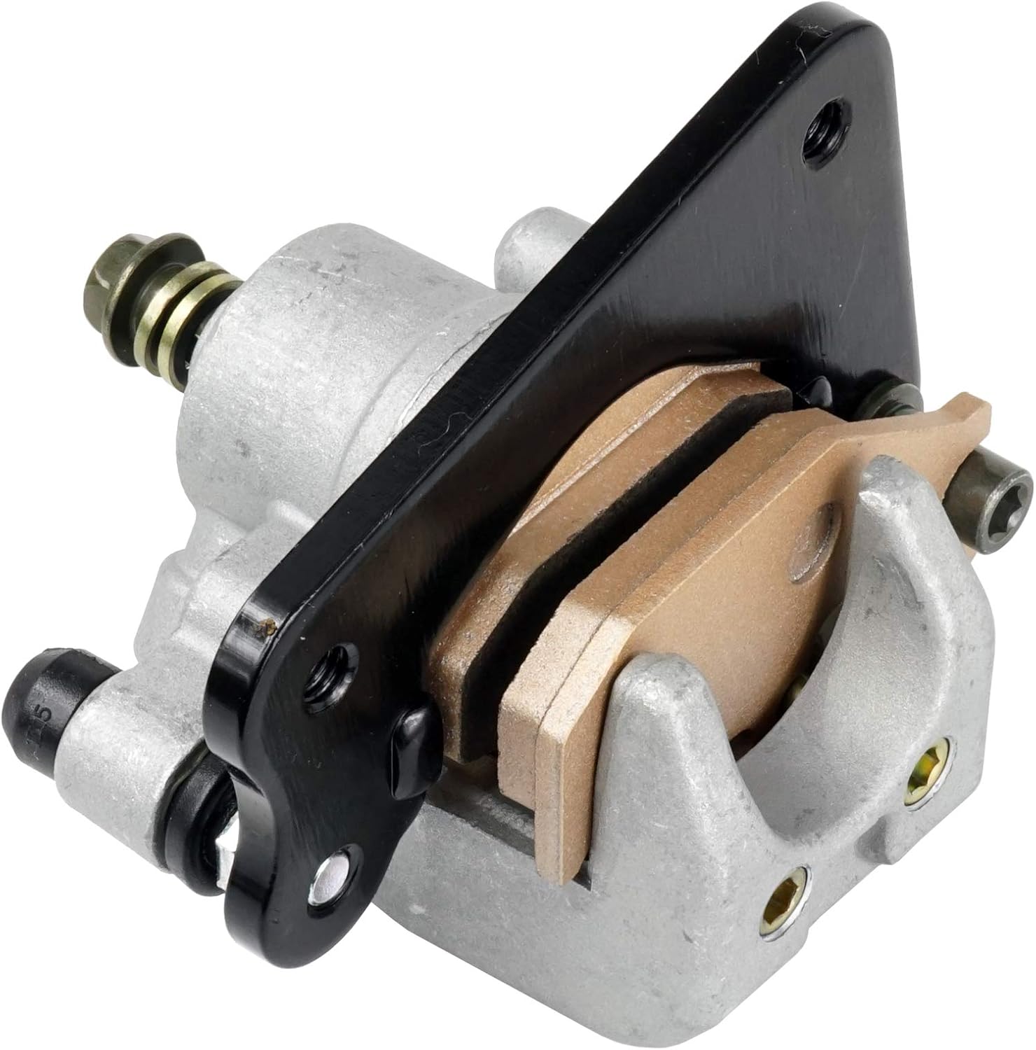 Caltric Rear Brake Caliper W/Pad Compatible with Yamaha 1D92580V0200