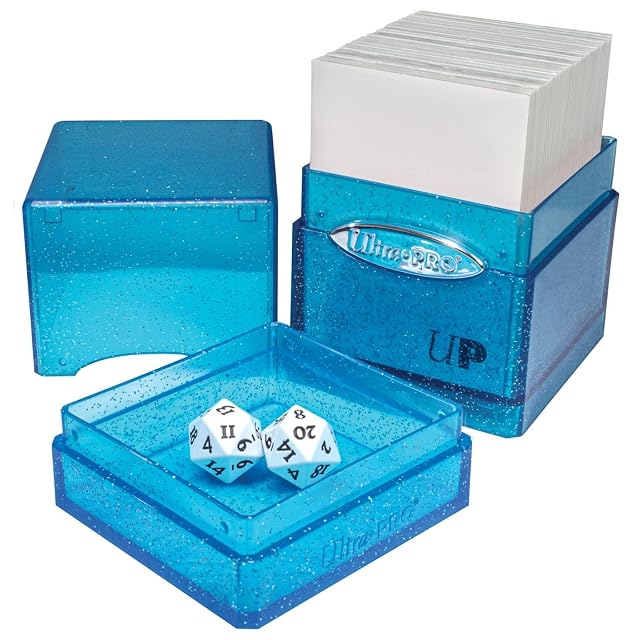 Foto 4 de 6 de Ultra PRO - Satin Tower 100+ Card Deck Box (Glitter Blue)