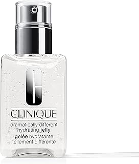Clinique Dramatically Different Hydrating Jelly Lightweight Oil Free Face Moisturizer With Hyaluronic Acid For All Skin Types