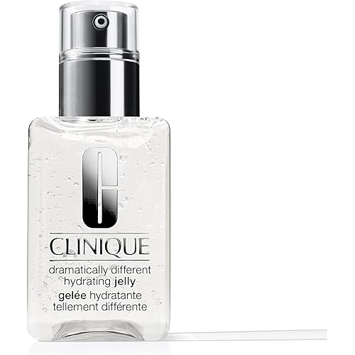 Clinique Dramatically Different Hydrating Jelly Lightweight Oil Free Face Moisturizer With Hyaluronic Acid For All Skin Types