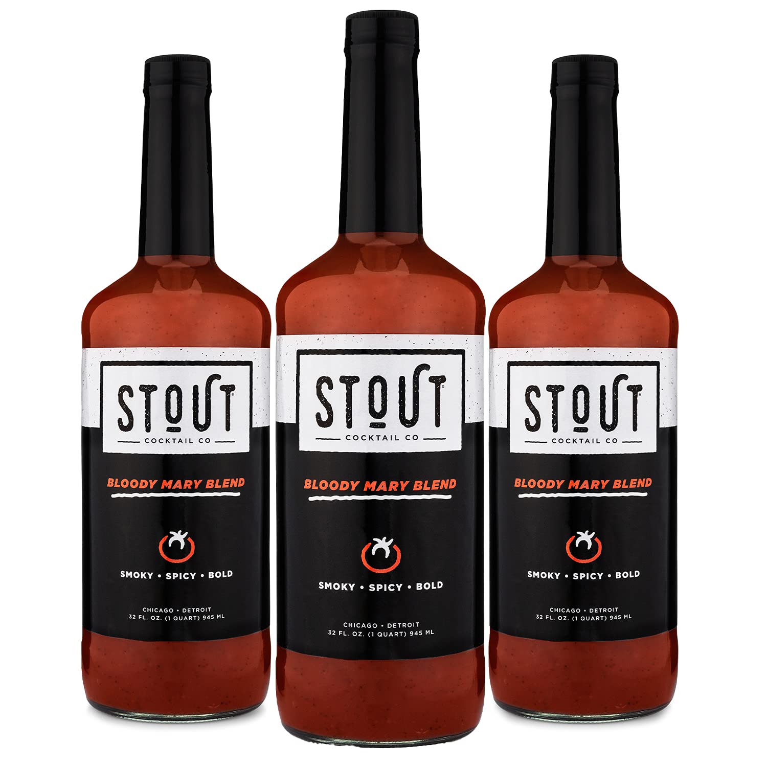 Buy STOUT Cocktail Co. Bloody Mary Mix Smoky, Spicy, Bold Just Add