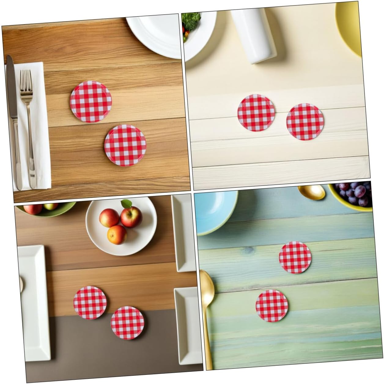 100pcs Screw Iron Jam Jar Lids Replacement for Mason Jars Airtight Seal Caps for Glass Jam and Canning Bottles Suitable for Food Storage and DIY Containers