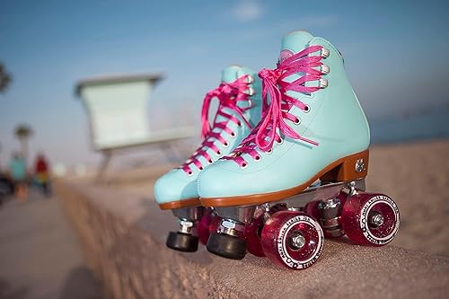 Miniatura 2 de Moxi Beach Bunny Roller Skates for Women - Colorful, Precision-Fit Skate with High-Rebound Wheels, Moisture-Wicking Lining & Padding, Roller Skates