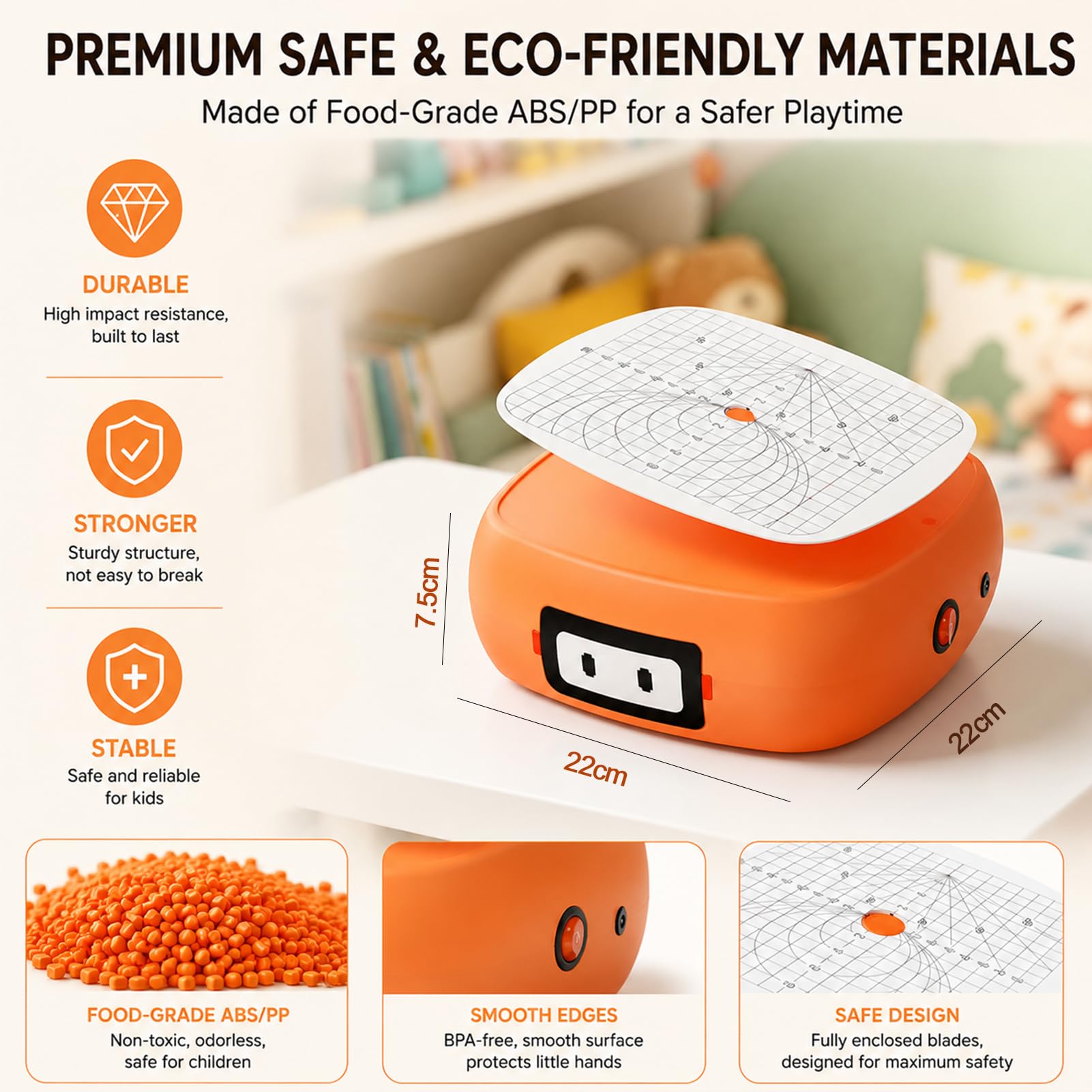 Pappschneider Für Kinder, Sichere Elektrische Diy-kappsäge, Ohne Klingen | Zum Schneiden von 3 mm dickem Karton, ideal für Bastelarbeiten wie 3D-Modelle und Schulprojekte.