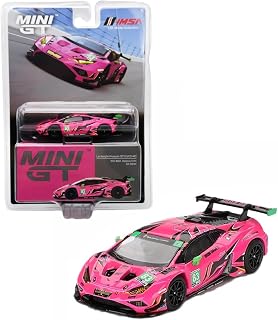 Collectibles Diecast Model Car Compatible with Mini GT 1:64 Lamborghini Huracan GT3 EVO2#83 Iron Dames 2023 IMSA Daytona 24 Hrs Limited Edition MGT00772