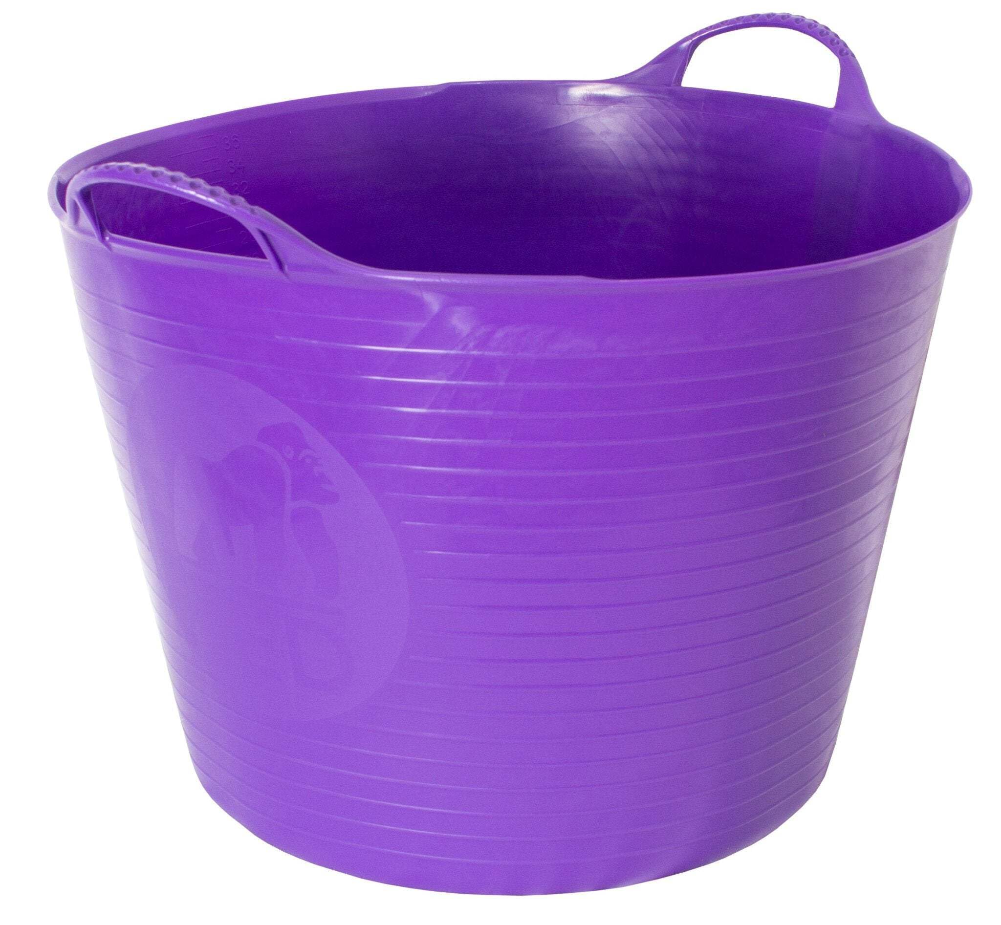Faulks & Co Purple Red Gorilla - Tubtrug Flexible Multipurpose Tub Large 38 Ltr