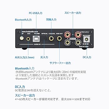 Fosi Audio DA-2120A デジタルステレオパワーアンプ 返品)中華デジタルアンプFosi Audio DA2120AをPCオーディオ用に
