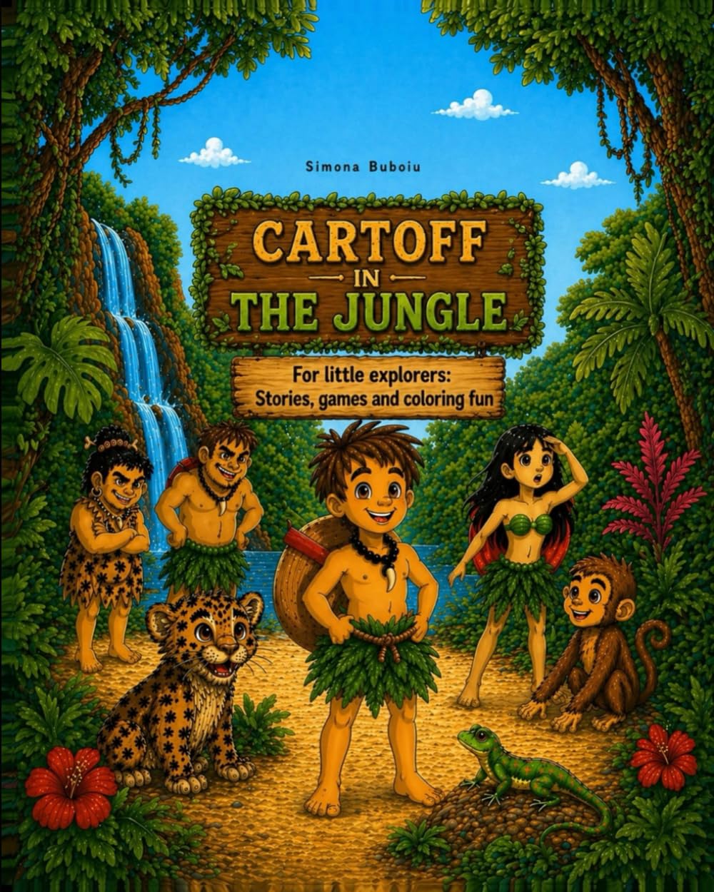 Cartoff in the jungle: For little explorers: stories, games and coloring fun
