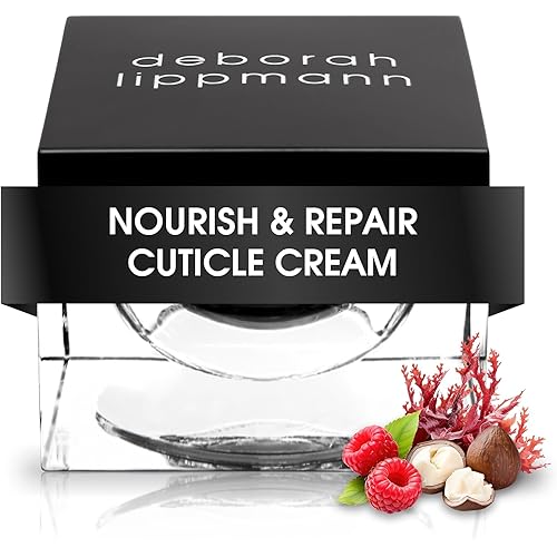 Deborah Lippmann The Cure Ultra Nourishing Cuticle Repair Cream | Hydrating Nail Care | No Soaking, No Peeling, No Nipping | 0.34 Oz