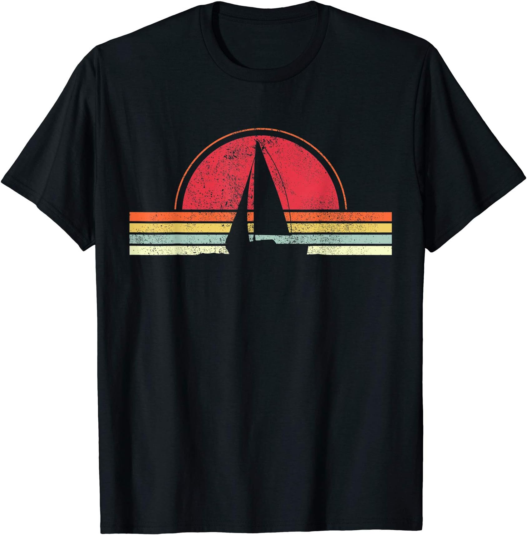Segeln - T-Shirts & GeschenkeVintage Sailing Shirt Retro Sailing Boat Sailing Gift T-ShirtOEKO-TEX STANDARD 100